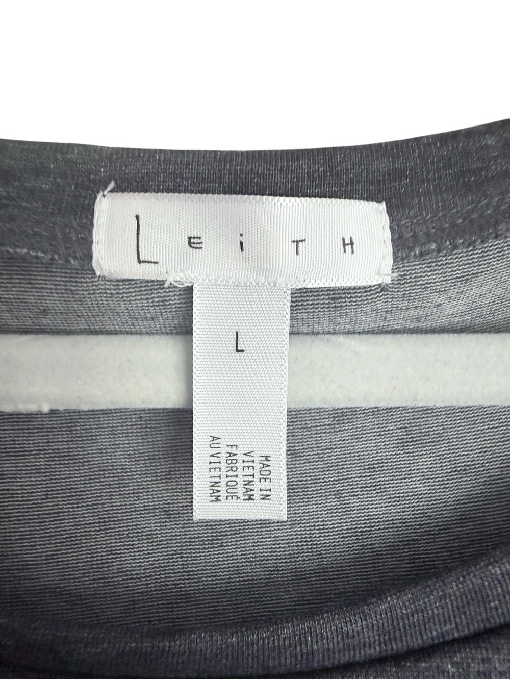 NWOT Leith Sleeveless Heather Gray Bodycon Dress from Nordstrom. Fits like Sz 8 - Picture 6 of 7